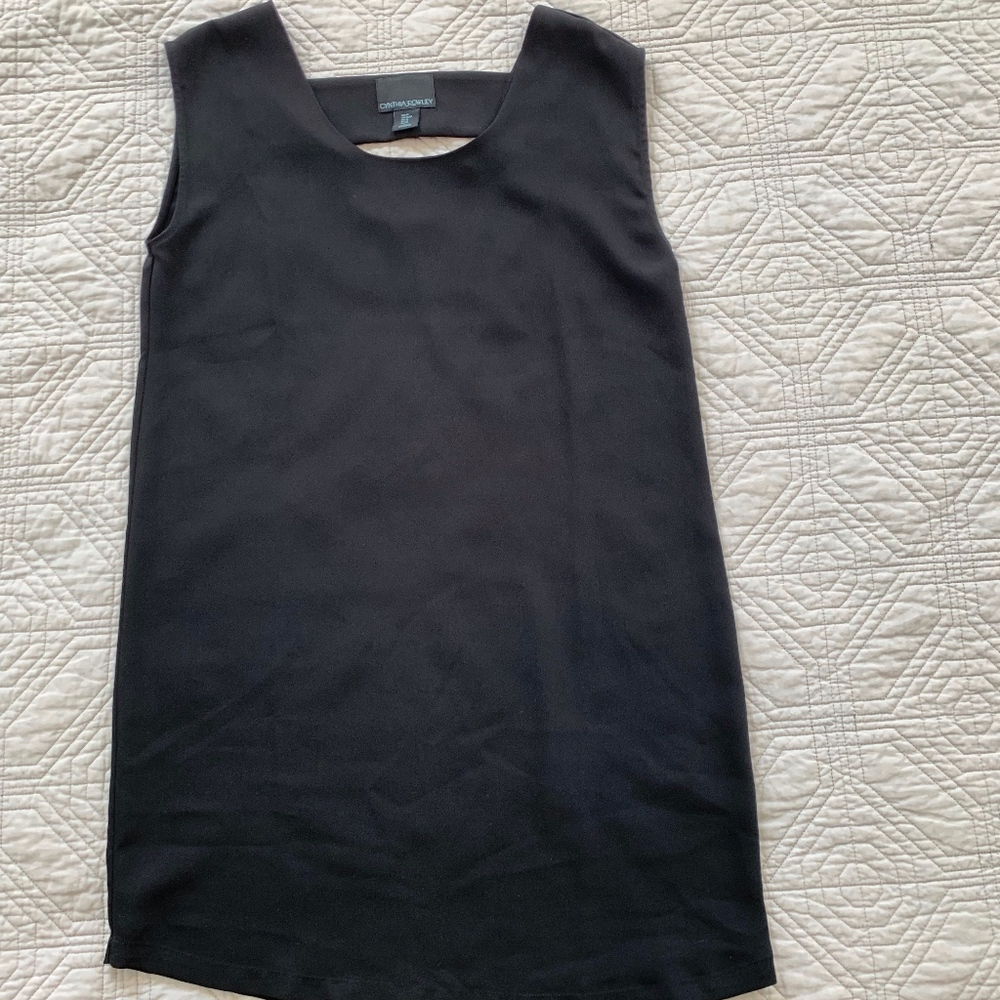 Cynthia Rowley Black Cutout Dress